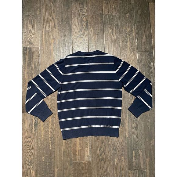 Tommy Hilfiger Striped V-Neck Pullover - Picture 2 of 4
